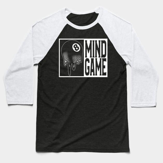 8 ball mind game Baseball T-Shirt by aslamartbokrit